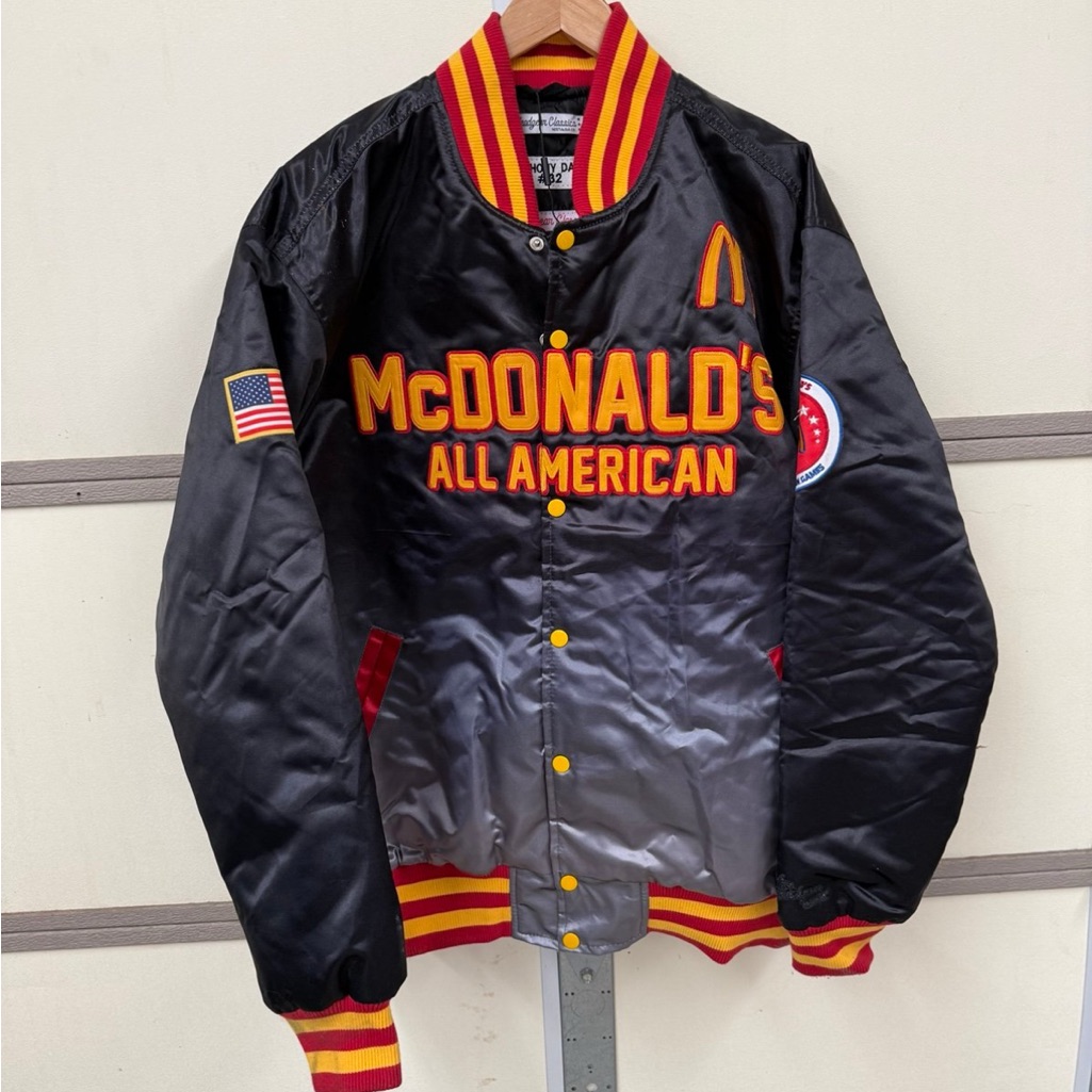 Anthony Davis Jacket Mens Satin Mcdonalds All American Streetwear Nwot Size 2xl
